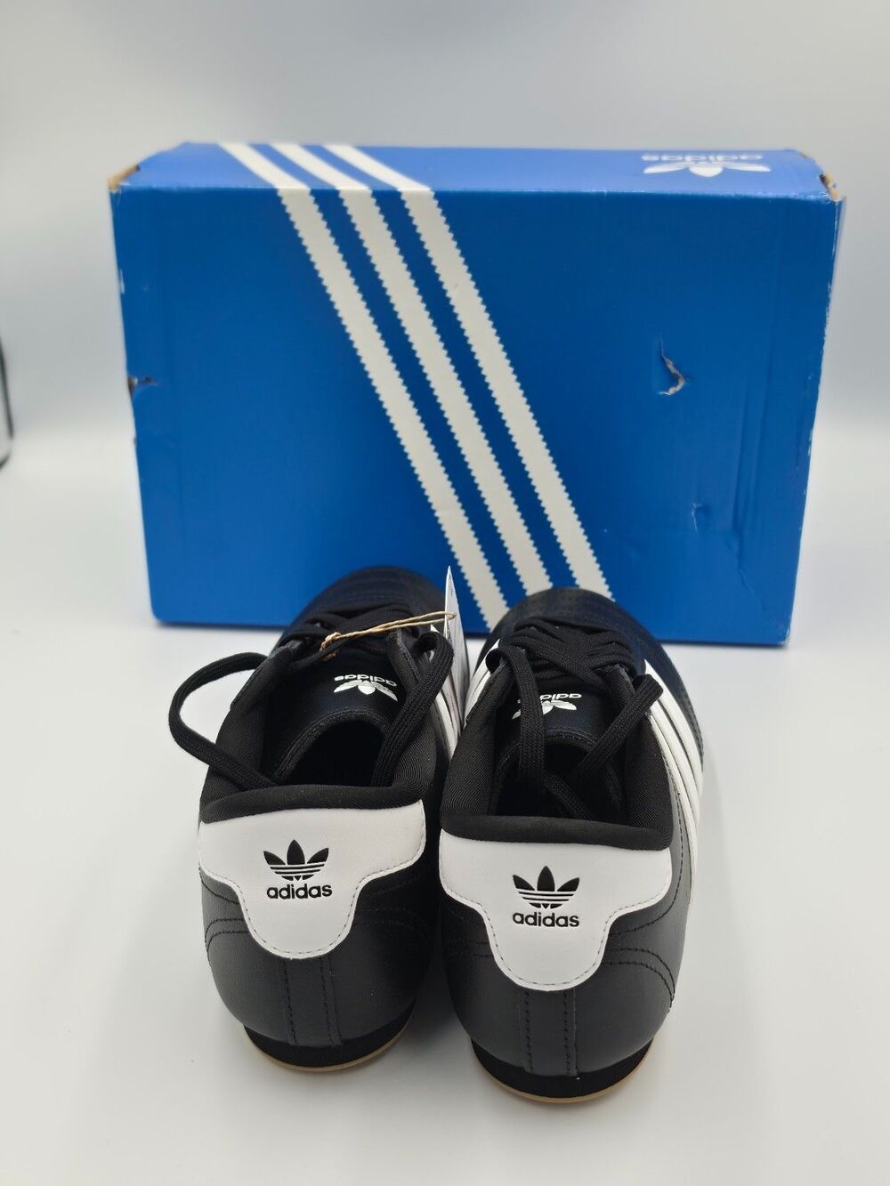 Adidas Taekwondo Lace J JR6807 Black White Gum Youth 6 Womens 7.5 New Box - Picture 4 of 5